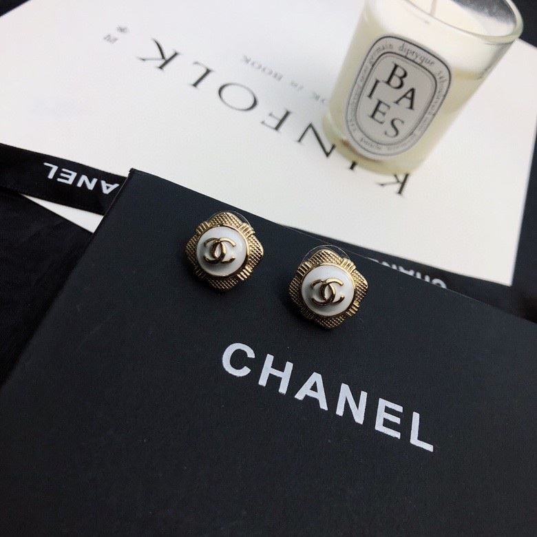 Ch*el earrings
